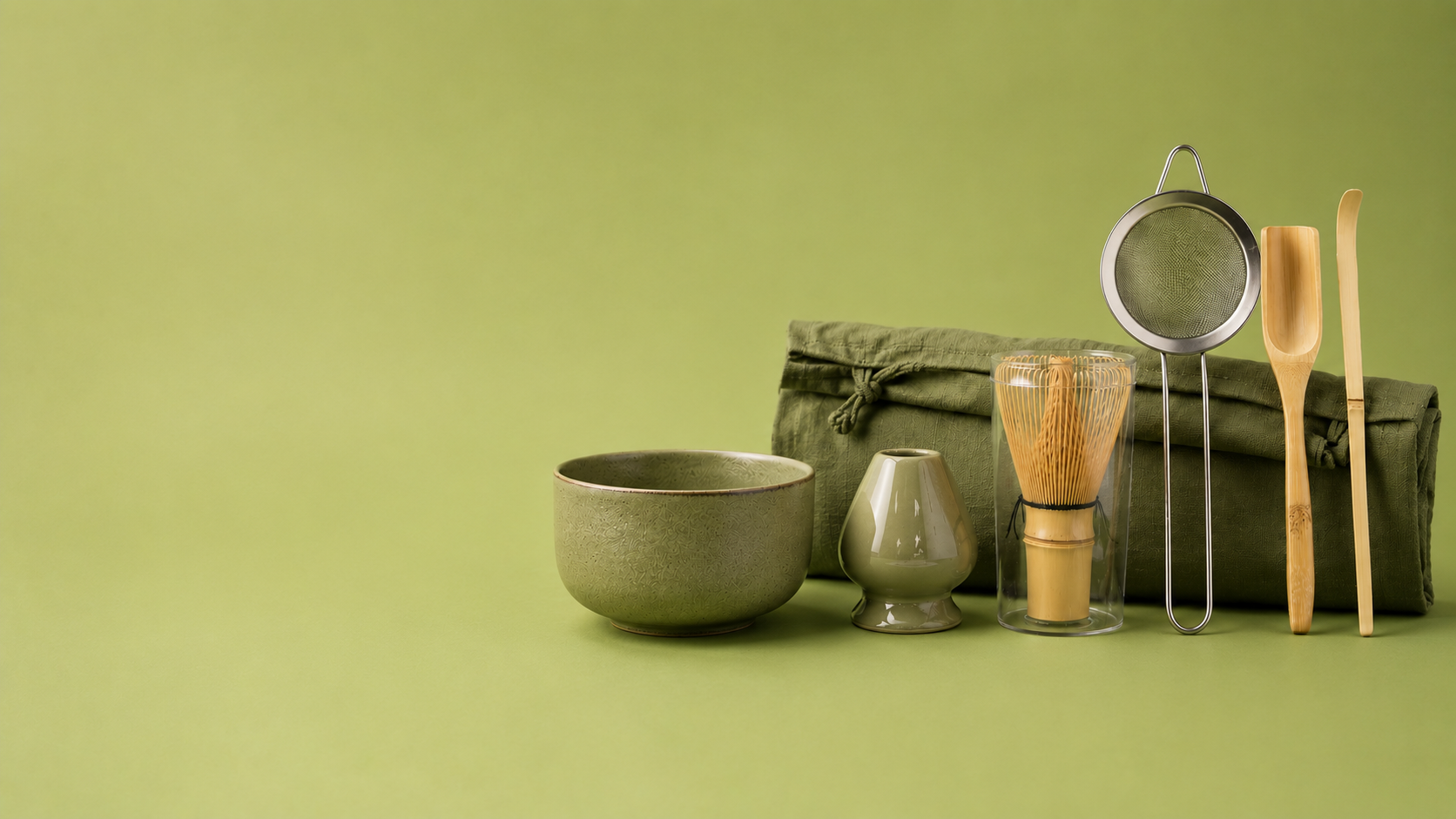 Kit matcha 6 pièces — coffret bol et fouet